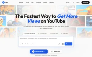 1of10 homepage — screenshot of the video AI tool, 2026-10-01