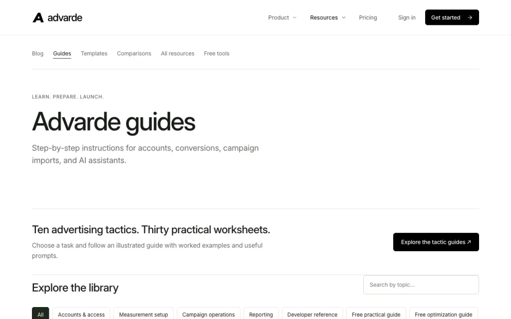 Advarde documentation — screenshot of the productivity & writing AI tool, Oct 1, 2026