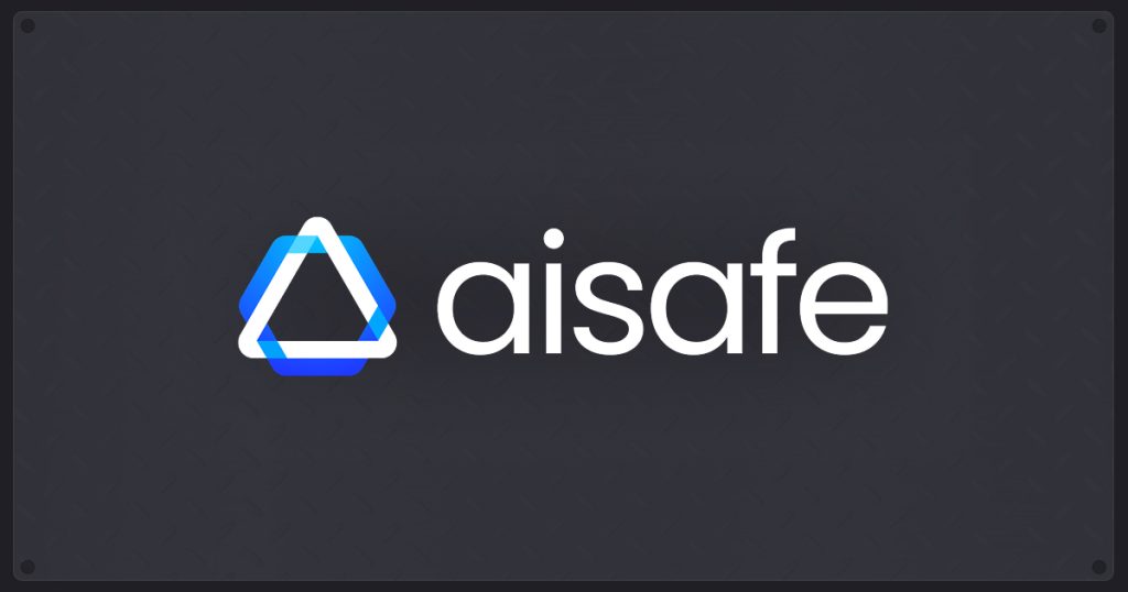 Captura de la página de inicio de AISafe Labs, herramienta de IA programación
