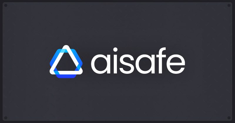 AISafe Labs homepage screenshot, coding AI tool