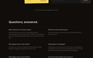 Alook pricing page with plans and prices — screenshot of the coding AI tool, 2026-10-01