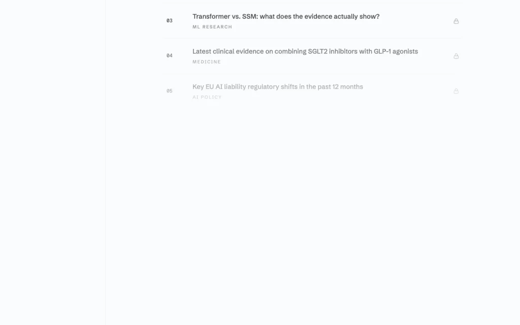Apodex homepage — screenshot of the research & search AI tool, Oct 1, 2026