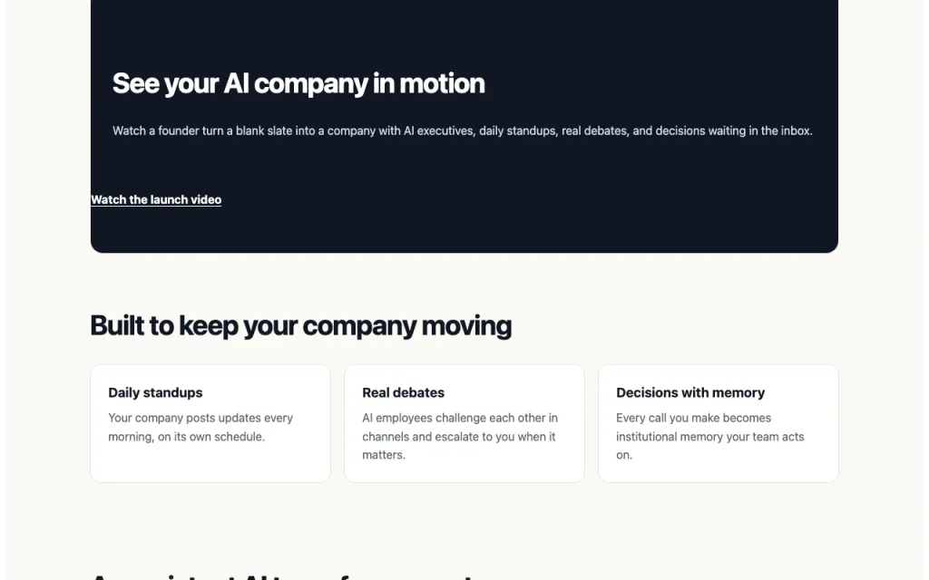 Ardelia homepage — screenshot of the productivity & writing AI tool, Oct 1, 2026