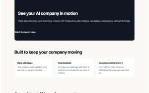 Ardelia homepage — screenshot of the productivity & writing AI tool, 2026-10-01