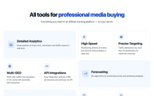 ATracker homepage — screenshot of the productivity & writing AI tool, 2026-10-01