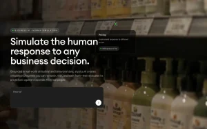 atypica.AI homepage — screenshot of the research & search AI tool, 2026-10-01