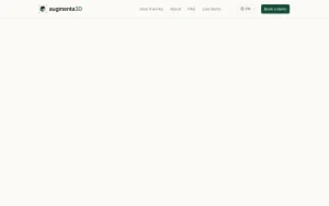 Augmenta3D help center — screenshot of the image generation AI tool, 2026-10-01