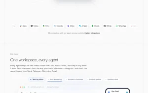 BetterClaw homepage — screenshot of the productivity & writing AI tool, 2026-10-01