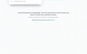 Callio homepage — screenshot of the audio & voice AI tool, 2026-10-01