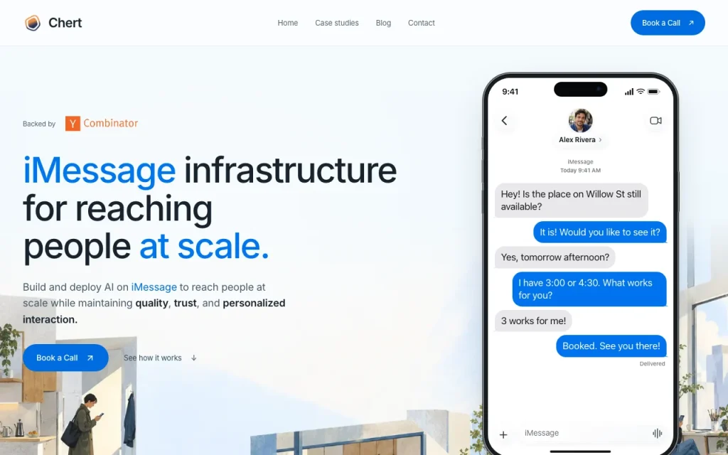 Chert Startseite – Screenshot des KI-Tools audio & sprache, Oct 1, 2026