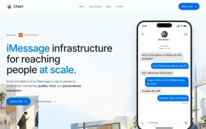 Chert homepage — screenshot of the audio & voice AI tool, 2026-10-01