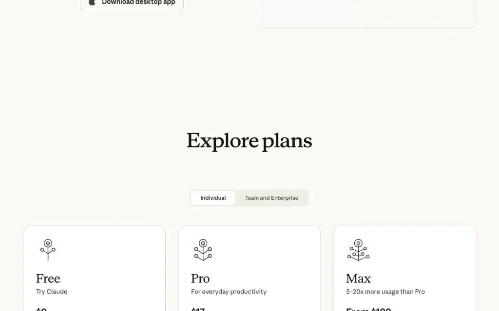 Claude homepage — screenshot of the chat assistants AI tool, Oct 1, 2026