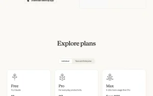 Claude homepage — screenshot of the chat assistants AI tool, 2026-10-01