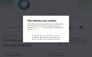 Conductor homepage — screenshot of the research & search AI tool, 2026-10-01