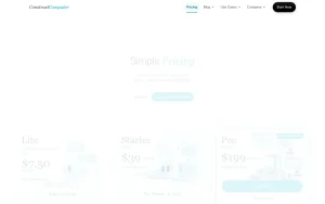 Construct Computer pricing page with plans and prices — screenshot of the productivity & writing AI tool, 2026-10-01