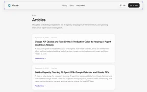 Corsair blog — screenshot of the coding AI tool, 2026-10-01