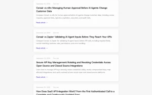 Corsair blog — screenshot of the coding AI tool, 2026-10-01