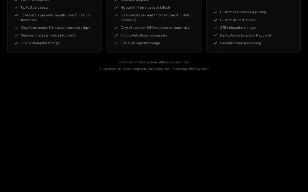 CostLogic page de tarifs avec offres et prix — capture d'écran de l'outil d'IA productivité et rédaction, Oct 1, 2026