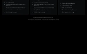 CostLogic pricing page with plans and prices — screenshot of the productivity & writing AI tool, 2026-10-01