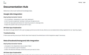 Cuzir documentation — screenshot of the productivity & writing AI tool, 2026-10-01