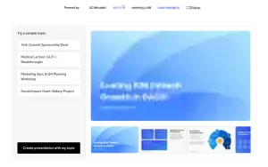 Decksy AI homepage — screenshot of the productivity & writing AI tool, 2026-10-01