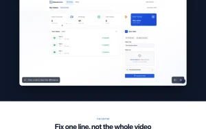 DemoPolish homepage — screenshot of the video AI tool, 2026-10-01