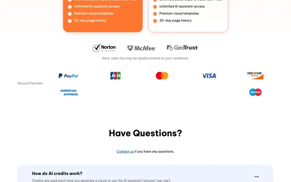 Tenorshare AI Diagrimo pricing page with plans and prices — screenshot of the productivity & writing AI tool, Oct 1, 2026