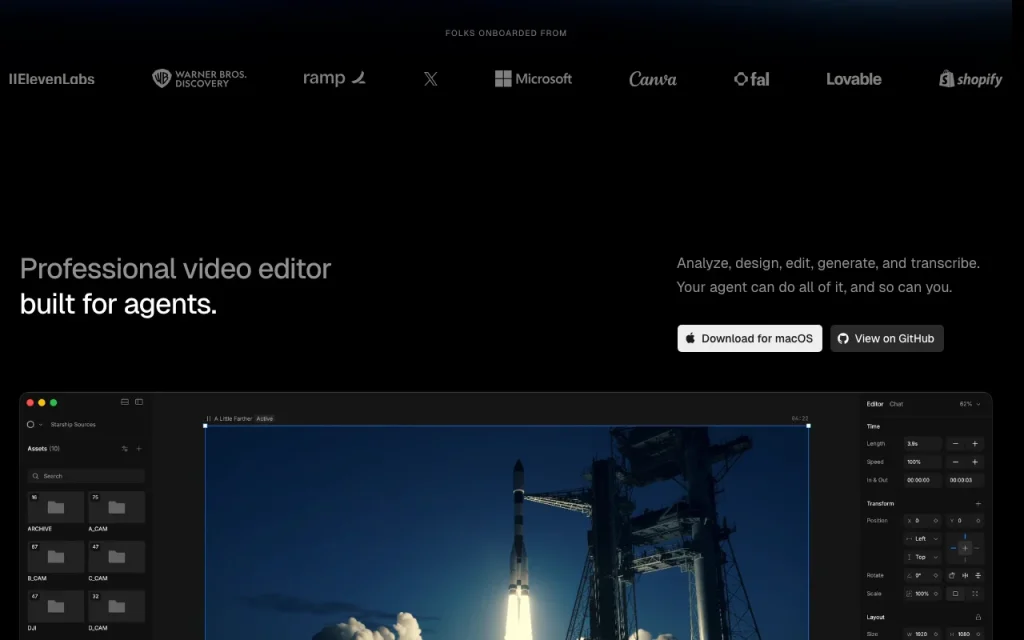 Diffusion Studio homepage — screenshot of the video AI tool, Oct 1, 2026