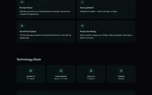 Draftly about page — screenshot of the coding AI tool, 2026-10-01