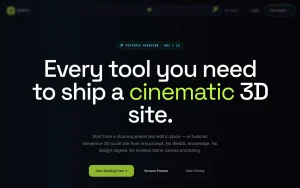 Draftly features page — screenshot of the coding AI tool, 2026-10-01