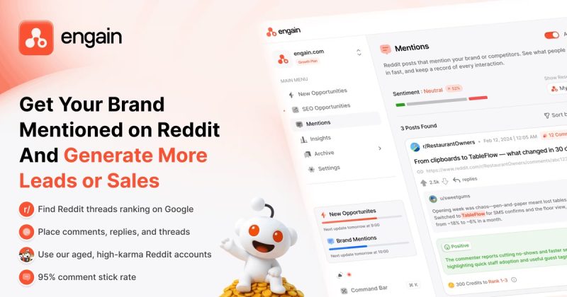 Engain homepage screenshot, productivity & writing AI tool