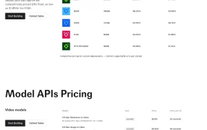 fal pricing page with plans and prices — screenshot of the image generation AI tool, 2026-10-01