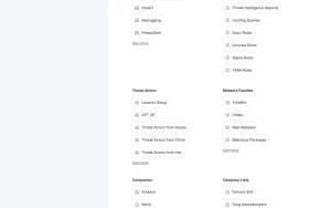 Feedly AI (formerly Leo) homepage — screenshot of the research & search AI tool, 2026-10-01