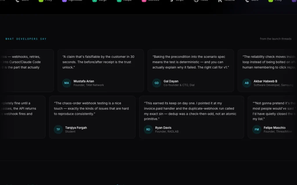 FetchSandbox homepage — screenshot of the coding AI tool, Oct 1, 2026