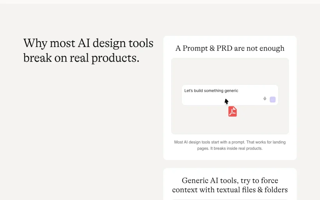 Figr página principal — captura de pantalla de la herramienta de IA productividad y escritura, Oct 1, 2026