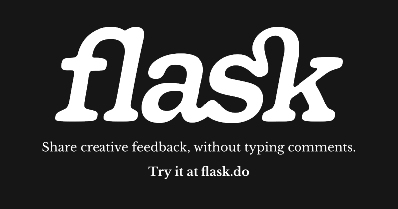 Flask homepage screenshot, video AI tool