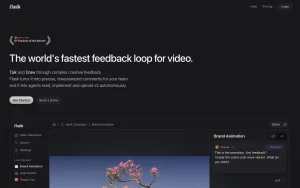 Flask homepage — screenshot of the video AI tool, 2026-10-02