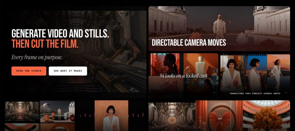 FoxCut homepage screenshot, video AI tool