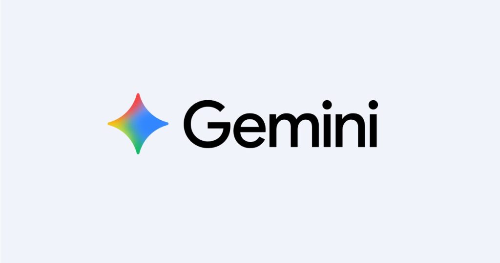 Google Gemini homepage screenshot, chat assistants AI tool