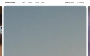Veo 3.1 homepage — screenshot of the video AI tool, 2026-10-02