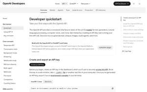 OpenAI Playground documentation — screenshot of the coding AI tool, 2026-10-02