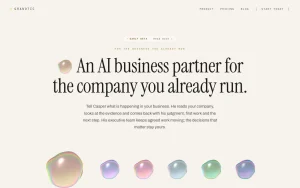 Granotic homepage — screenshot of the productivity & writing AI tool, 2026-10-01