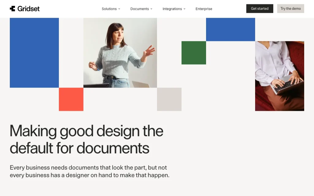 Gridset about page — screenshot of the productivity & writing AI tool, Oct 2, 2026