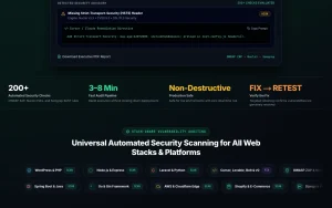Hack My Website homepage — screenshot of the coding AI tool, 2026-10-02