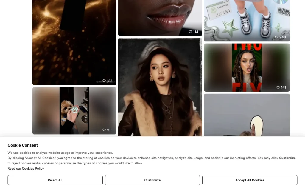 Hailuo AI homepage — screenshot of the video AI tool, Oct 1, 2026