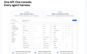 HarnessRouter homepage — screenshot of the coding AI tool, 2026-10-01
