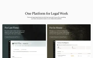 Harvey (Harvey II release) homepage — screenshot of the productivity & writing AI tool, 2026-10-01