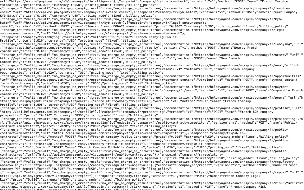 HelpMyAgent página de precios con planes y precios — captura de pantalla de la herramienta de IA programación, Oct 1, 2026