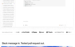 Indent homepage — screenshot of the coding AI tool, 2026-10-02