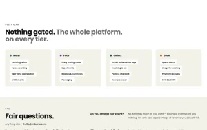 Kribana pricing page with plans and prices — screenshot of the productivity & writing AI tool, 2026-10-01